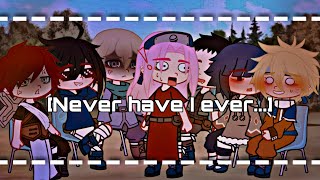 ❀Never have I ever…❀ •Meme• My AU Sasunaru iSlight Narubowli Original [upl. by Tawsha]