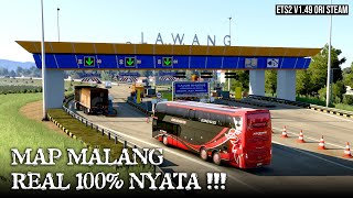 MAP MALANG SANGAT NYATA 100 DI ETS2 [upl. by Dwyer]