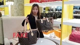 How to authenticate a louis vuitton palermo bag  Real Vs Fake [upl. by Irtimid]