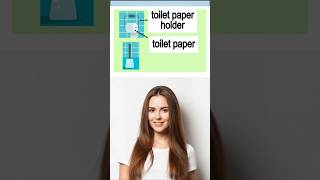 Toilet Vocabulary in English english englishvocabularytips englishforbeginners [upl. by Ericka]