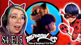 NEW SHIP  Miraculous Ladybug S4 E15 REACTION  Zamber Reacts [upl. by Nuli]