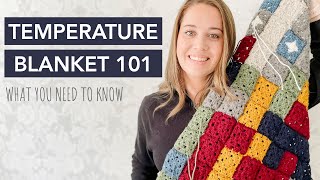 Craft A Temperature Blanket ✨What You Need to Know✨ [upl. by Converse]