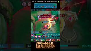 WARRIORESS PARAGON NATALIA PURE DAMAGE natalia mobilelegends mlbb shorts [upl. by Luapnaej]