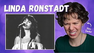 Voice Teacher Reacts to LINDA RONSTADT  Vocal AnalysisFangirling [upl. by Gianna]