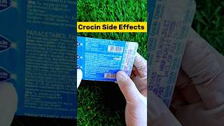 Crocin Tablet Side Effects crocin paracetamol shorts ytshorts [upl. by Nile]