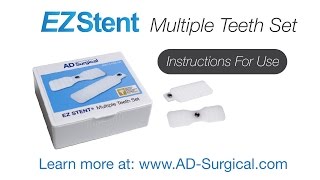 Radiographic Implant Sleeve  Thermoplastic Fabrication for Multiple Teeth Case [upl. by Eahsed]