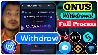 ONUS Airdrop Withdrawal  Onus ONX Token Withdrawal to Binance Bybit Bitget  Onus Airdrop Claim [upl. by Debbee]