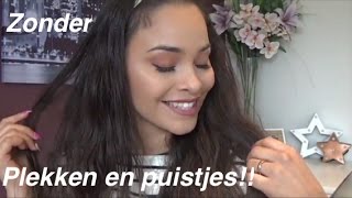 Hoe puistjes en plekken te camoufleren  gekleurd concealer [upl. by Adnohr]