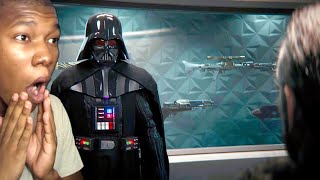 Darth Vader Destroys Everyone Scene  Star Wars Outlaws REACTION [upl. by Clovah]