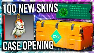 CS2 GALLERY CASE OPENING  ARMORY UPDATE 100 NEW SKINS [upl. by Nonnahc818]