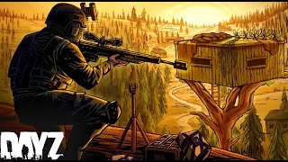 Building the Sniper Hideout  DayZ [upl. by Noiroc]