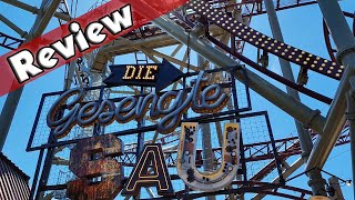 Beste Achterbahn im Wiener Prater  Die Gesengte Sau  Review FULL HD [upl. by Amena705]