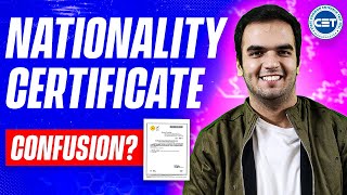 Nationality Certificate Confusion Engineering Counselling [upl. by Evangelin779]