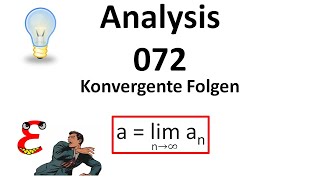 Analysis 072  Konvergente Folgen [upl. by Gabbert]