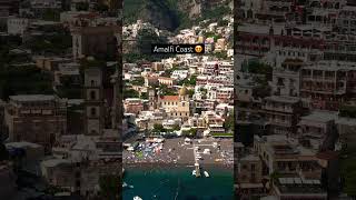 Views of Positano in italy positano amalficoast amalficoastitaly djimavicair2 italytravel [upl. by Snahc997]