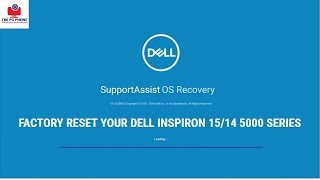 Dell Inspiron 15 Factory Reset With Support OS Recovery [upl. by Stephenson]