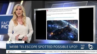 Fact or Fiction Webb telescope spotted possible UFO [upl. by Ayadahs]