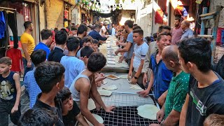 Mawlid Nabawi in Syria Group breakfast in Aleppo مولد نبوي حلب [upl. by Annovaj]