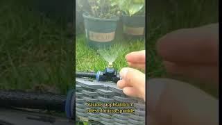 Various application modes of microsprinklergarden sprinklerirrigation microjet irrigation [upl. by Osric683]