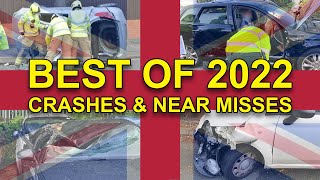 UK Dash Cameras  Best of 2022 Crashes amp Near Misses [upl. by Acessej612]