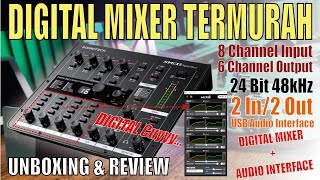 CHEAPEST DIGITAL MIXER 😍😍😍 Soundtech SMIX80 24 BIT 8CH in 6CH Out  USB C or Relacart MIXX86 [upl. by Meekah]