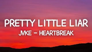 JVKE  what heartbreak feels like pretty little liar Lyrics guess my lover was a snake [upl. by Vashtee925]