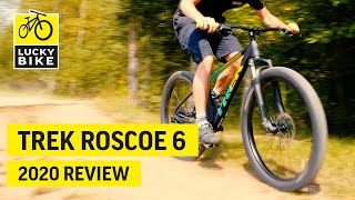 Trek Roscoe 6 2020  Mountainbike Review [upl. by Ahsieyt]