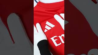 Arsenal Home Long Sleeve Soccer Jersey 202425 From Gogoalshop [upl. by Skolnik]