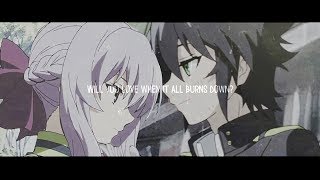 Owari no Seraph YuuNoa  Let it burn [upl. by Bamby908]