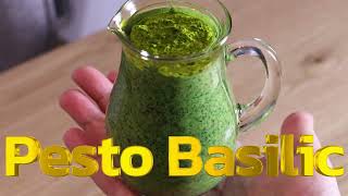 pesto basilic recette très facile à réaliser [upl. by Earehc]