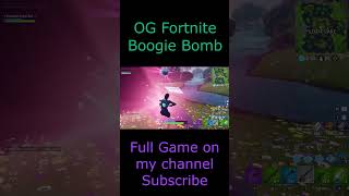 OG Fortnite Season 4 Boogie Bombs fortniteclips fortnite ogfortnite [upl. by Eram]