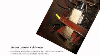 Einbaufilm hydraulische Lenkung in Hanomag Granit 5001 S von AHS Hydro GmbH [upl. by Ginny]