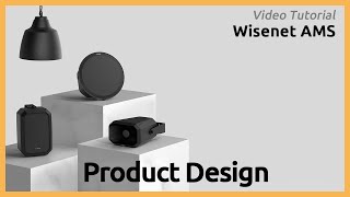 Wisenet AMS 01 Product Design [upl. by Id114]