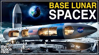 SpaceX Construirá La Primera Base Lunar [upl. by Evangeline926]