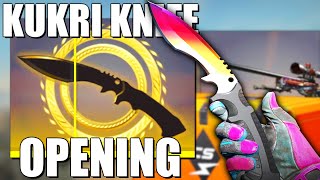 I OPENED A KUKRI KNIFE x100 KILOWATT CASE UNBOXING  TDMHeyzeus [upl. by Rem]