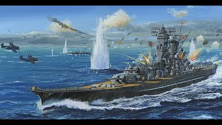 Classic Duels  US Navy carrier aircraft vs Musashi amp Yamato [upl. by Leler]