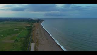 DJI Mini 4 Pro Flight  Aldeburgh Suffolk Sunset July 2024 [upl. by Basset333]