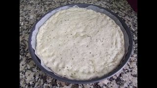 Pizza Sin Horno a la Sarten con Masa casera [upl. by Nehgem]