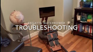 Ergatta Waterrower Troubleshooting Steps [upl. by Inaej767]