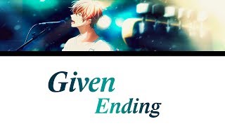 Given Ending FULL『Marutsuke  Mafuyu CV Yano Shougo』 Romaji Español English Lyrics [upl. by Atinrev]