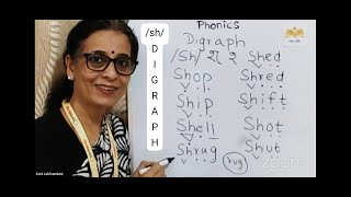 Genral Topics UP Digraph sh sound action and wordsWord wall activity sentence with shwords [upl. by Sabanrab]