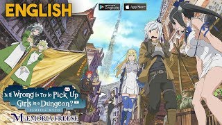 DanMachi  MEMORIA FREESE English Gameplay Android  iOS [upl. by Aletta]