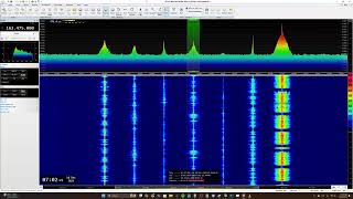 NOAA Weather Radio Meteor Scatter  162475 WXK37 Big Spring TX 563 mi [upl. by Mellen]