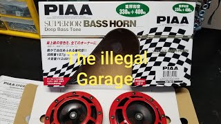 The illegal Garage Hella supertones vs PIAA Bass Horn [upl. by Attevad]