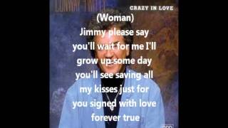 Conway TwittyDont Cry Joni With lyrics [upl. by Leiram]