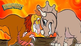 DINOSTORY SEASON 2 DINOSAUR SONGS FROM HOWDYTOONS [upl. by Virgel763]