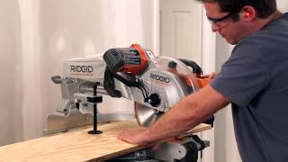 RIDGID Miter Saw Tips amp Tricks with David Sheinkopf [upl. by Kreg]