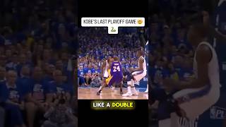 Kobe Bryant’s Last Playoff Game Was INSANE🔥 [upl. by Ettelloc]