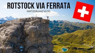 EIGER ROTSTOCK VIA FERRATA CLIMB SWITZERLAND VLOG [upl. by Bandler713]