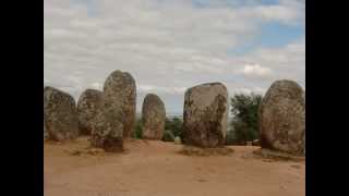 Portugal  Cromeleque dos Almendres  Megalithic Enclosure of Almendres  Cromlech von Almendres [upl. by Clovis137]